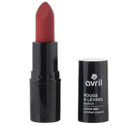 Avril Rouge à Lèvres Bio - Couleur Intense et Confort - Longue Tenue - Maquillage Lèvres Certifié Bio (Coquelicot)