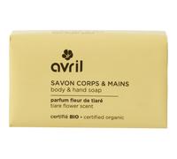 Avril Savon Corps Et Mains Fleur De Tiaré 100g