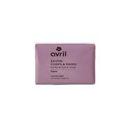 Avril - Savon Corps & Mains Bio - A l'Huile de Noix de Coco et Argan Bio - Parfum 100% Naturel - Vegan, Certifié Bio Ecocert - Fabriqué en France - 100g (Figue)