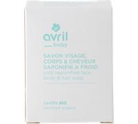 Avril Savon Visage, Corps & Cheveux Saponifié à Froid - 100 g