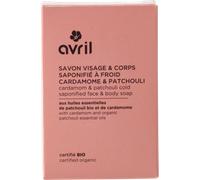 Avril Savon Visage & Corps Saponifié à Froid - Cardamome & Patchouli