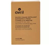 Avril Savon Visage Exfoliant Cannelle & Menthe Bio*