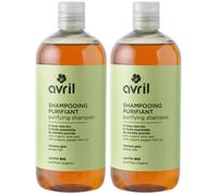 Avril Shampooing Purifiant Certifié BIO 2x500 ml