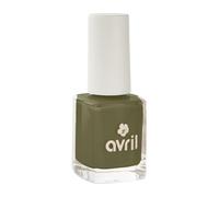 Avril Vernis à Ongles Bio - Vernis Naturel Vegan, Certifié Cosmos Organic, Finition Brillante (Kaki)