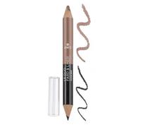 Avril Yeux Duo Fard et Liner Bio Noir Charbon Taupe Nacré 2g