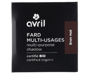 Avril Yeux Fard Multi-Usages Brun Mat Bio 2,5g