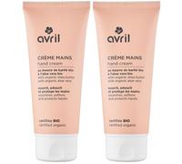 AvrilLACrèmePourLESMains-Crèmepourlesmains.-tube100mlx2 Crème Pour La Peau 2x100 ml