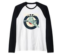 Avro Vulcan Bomber Aircraft British RAF Bâche rétro Vintage Manche Raglan