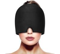 AVRUYPI Bonnet Anti Migraine, Masque Migraine, Migraine Miracle, Casque Anti-Migraine Froid, Bandeau Migraine, Migraine Relief Cap Conception Monocouche, Migraine Mask Réutilisable