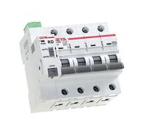 AVSBBYEPS Din Rail GYM9 4P MCB avec Dispositif de réenclenchement Automatique, disjoncteur à réinitialisation, Maison Intelligente, réenclencheur