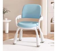 AVSMGP Chaise De Bureau pour Enfants avec Accoudoirs, Réglable en Hauteur Correction De La Posture Assise - pour Garçons Et Filles De 3 À 18 Ans - sans Installation,Bleu,Regular Height