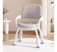 AVSMGP Chaise De Bureau pour Enfants avec Accoudoirs, Réglable en Hauteur Correction De La Posture Assise - pour Garçons Et Filles De 3 À 18 Ans - sans Installation,Gris,HEIGHTENED Height