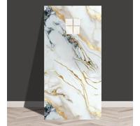 AVSMGP Papier Peint 3D Motif Marbre 20/40 Pièces, 60X30cm Dosseret Autocollant - Papier Peint Thermorésistant - Autocollant Mural en Mousse pour Cuisine, Salon, Chambre Et Murs TV,W,40PCS