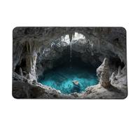 AVSMGP Tapis À Illusion D'optique 3D-Motif Trou Noir, Paillasson Lavable Et Antidérapant- Tapis Tissé À Poils Ras- pour Salon, Chambre, Entrée Et Décoration D'intérieur,A,40 * 60CM/1'4" × 2'0"