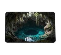 AVSMGP Tapis À Illusion D'optique 3D-Motif Trou Noir, Paillasson Lavable Et Antidérapant- Tapis Tissé À Poils Ras- pour Salon, Chambre, Entrée Et Décoration D'intérieur,E,40 * 60CM/1'4" × 2'0"