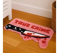 AVSMGP Tapis De Bain Halloween Couteau Sanglant, Tapis De Bain Antidérapant Thème Horreur, pour Douche, Décoration De Fête, Passionnés d'horreur,B,50x80cm/19.7x31