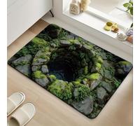 AVSMGP Tapis Illusion D'optique 3D Effet Piège, Paillasson pour Porte D'entrée- Lavable Et Antidérapant pour Salon, Chambre, Entrée,Intérieur Et Extérieur,B,120×180CM/5'10" x 3'11"