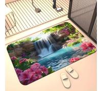 AVSMGP Tapis Illusion D'optique 3D Effet Piège, Paillasson pour Porte D'entrée- Lavable Et Antidérapant pour Salon, Chambre, Entrée,Intérieur Et Extérieur,D,50×80CM/2'7" x 1'8"