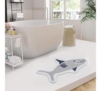 AVSMGP Tapis Illusion D'optique 3D Requin, Tapis De Sol Antidérapant À Poils Ras, Résistant Aux Taches, Effet Vortex pour La Décoration Intérieure, Salle De Jeux,C,40×60CM/1'11" x 1'4"