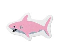 AVSMGP Tapis Illusion D'optique 3D Requin, Tapis De Sol Antidérapant À Poils Ras, Résistant Aux Taches, Effet Vortex pour La Décoration Intérieure, Salle De Jeux,E,40×60CM/1'11" x 1'4"