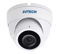 Avtech 634986 Telecamera IP Dome H.265 IR da 8 MP Rilevamento Basato su AI IP66, DGM8208SVAT Bianco