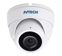 Avtech 635150 Telecamera IP Dome H.265 IR da 3 MP IP66 Rilevamento Basato su AI, DGM3203SCT Bianco