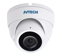 Avtech 635150 Telecamera IP Dome H.265 IR da 3 MP IP66 Rilevamento Basato su AI, DGM3203SCT Bianco