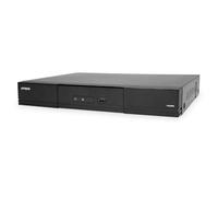 Avtech 635273 Enregistreur vidéo NVR 9CH H.265 avec 8CH Poe 4CH avec détection basée sur AI, AVH2109AIX Noir
