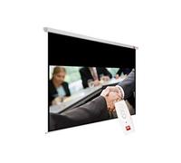 AVTek Business Electric 200 - Écran de projection - montable sur plafond, montable sur mur - motorisé - 91" (231 cm) - 16:10 - blanc mat - blanc