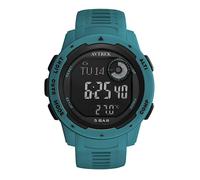 AVTREK Montre de Sport numérique pour Adolescents avec altimètre et baromètre, Montre pour l'extérieur, Montre de Sport étanche pour l'armée et Les Militaires (Bleu)