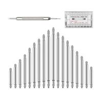 AVUELOI Outils réparation montre 144 pièces avec barres ressort 8-25mm, épingles bracelet, ustensiles horlogerie pour réparation bracelet montre, kit complet outils horloger professionnel
