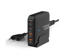 AVUMDA Chargeur USB C 4 Ports PD3.0 GaN III - Chargeur Rapide 70W pour MacBook Pro Air M1 M2, Dell XPS 15, iPhone 15 Pro Max, iPad, Google Pixel, Samsung Galaxy S23 Ultra S22 S21, Steam Deck, Switch