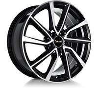 Avus Jantes AC-518 pour Mercedes-Benz 8x18 5x112 Black Polished