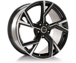 AVUS RACING AF20 black polished 8.0Jx18 5x112 ET28