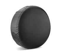Avutrel 13"-16" Housse de Roue de Secours, Ajustement Universel, en Cuir Souple PVC, imperméable et résistant à la poussière, Sacs de Rangement pour pneus de Jeep, SUV