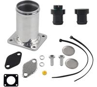 Avutrel Kit de Suppression Vanne EGR Compatible avec B-M-W 3er E46 5er E60 E61 7er E65, kit de Suppression Vanne EGR pour X3 E80 X5 E53 avec Moteurs 3.0 M57N2 1171778999 1117804379