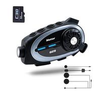 Avutrel Moto Dashcam BT5.4, Casque de Moto avec caméra 1080p, interphone Casque Moto 1v1 multimarques, Audio multitâche. Navigation en Temps réel de l'application, étanche IPX6, 32G SD