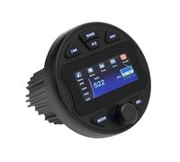 Avutrel Radio marine RCA caisson de basses stéréo MP5 Lecteur multimédia pour BT & FM/AM Fonctionnel USB IPX6 étanche pour bateau et utilisation professionnelle