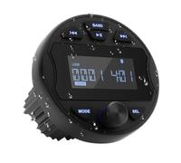 Avutrel Récepteur stéréo Marin MP3 avec Fonction Radio numérique AM/FM, USB, BT et étanchéité IPX6, adapté pour Bateaux, péniches et Utilisation Professionnelle