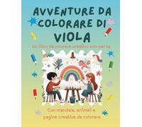 Avventure da colorare di Viola - libro da colorare personalizzato: Libro per bambini con animali, natura, mandala e pagine interattive | 32 pagine di ... e disegno | Personalizzato con il nome Viola