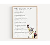 AVWXZBDFH Nouvelles Affiches Et Impressions De Poésie Colossus, Tableaux Sur Toile, Décoration De Salon, 40 X 60 Cm, Sans Cadre