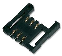 AVX INTERCONNECT Connecteurs - PC board - lecteur de carte SIM 1,6 mm 6pin - Lot de 5-9162006206175 - Lot de 5