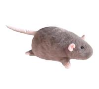 AVZYARDY Chonky Rats Plush - Peluche de Rats dodu, Adorable Souris Ronde et Moelleuse, Coussin câlin et Confortable pour Le lit, Le canapé, Le Bureau, la décoration intérieure et Les Cadeaux