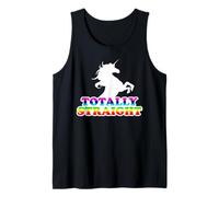 AW Fashions Totally Straight T-Shirt Gay Pride Premium Débardeur