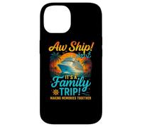 Aw Ship It's A Family Trip 2027 Shirt T-shirt de croisière Coque pour iPhone 14