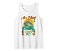 Aw Ship It's A Family Trip 2027 Shirt T-shirt de croisière Débardeur