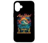Aw Ship It's A Family Trip 2028 Shirt T-shirt de croisière Coque pour iPhone 16 Plus