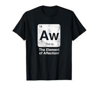 Aw The Element of Affection Tableau périodique Drôle Science T-Shirt