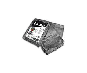 AW-TOOLS Bâche Grise 200 g 3 x 5 m