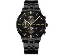 Aw1351-56w Montre à quartz tendance pour homme Acier inoxydable, C, taille unique